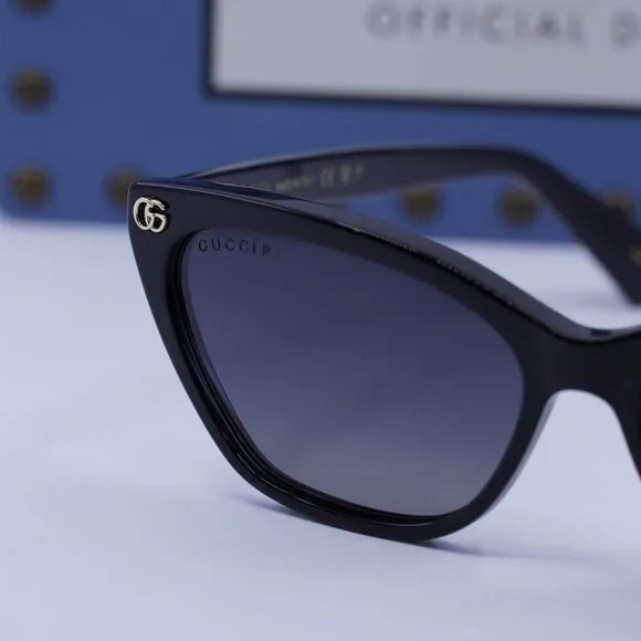 Final Price! Gucci GG1815S 005 Black/Grey Polarized Sunglasses
